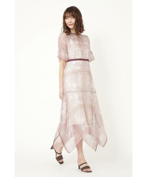 2020SS JILLSTUART タビスカーフワンピース グリーン 2020SS JILLSTUART タビスカーフワンピース グリーン ロングワンピース 直送商品