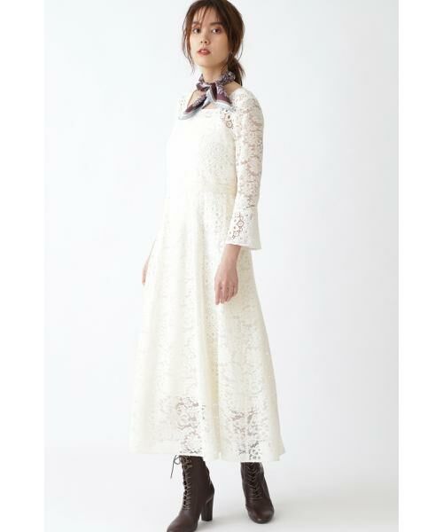 低価格で大人気の Jillstuart White 新品 レース ワンピース ロングワンピース Cohfh Org