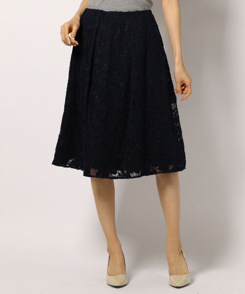 セール オパールチュールレース スカート ミニ ひざ丈スカート 自由区 ジユウク ファッション通販 タカシマヤファッションスクエア