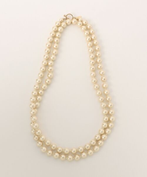 セール コットンパール ロングネックレス ネックレス ペンダント チョーカー 自由区 ジユウク ファッション通販 タカシマヤファッションスクエア
