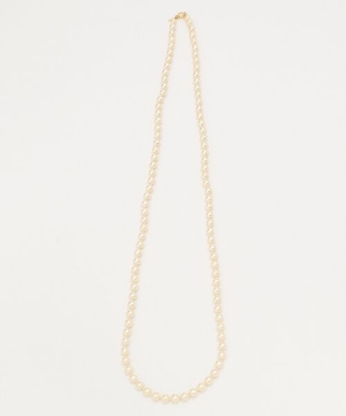 セール コットンパール ロングネックレス ネックレス ペンダント チョーカー 自由区 ジユウク ファッション通販 タカシマヤファッションスクエア