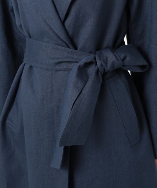 【VERY3月号掲載】DOUBLE FACE LINEN コート(検索番号W24) 【VERY3月号掲載】DOUBLE FACE LINEN コート(検索番号W24)
