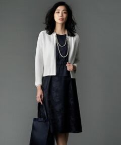 自由区 / ジユウク ミニ丈・ひざ丈ワンピース | フラワーオパール ワンピース(検索番号W24)