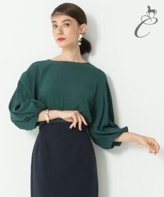 【Class Lounge】SATIN GEORGETTE ブラウス