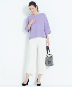 自由区 / ジユウク その他パンツ | 【マガジン掲載】2WAYストレッチ クロップドワイドパンツ(検索番号C55)