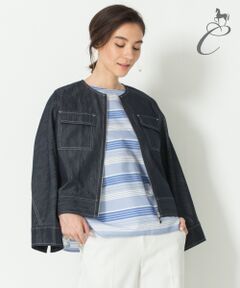 【Class Lounge】COTTON ACETATE DENIM ジャケット