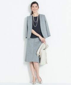 自由区 / ジユウク ミニ・ひざ丈スカート | 【機能性あり】COOL WASHABLE スカート(検索番号H24)