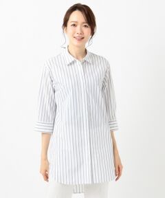 【保湿機能】COMPACT COTTON ロングシャツ