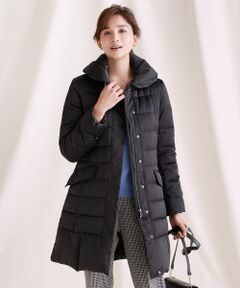 自由区 / ジユウク ダウンジャケット・ベスト | 【マガジン掲載】サテンタフタ ロングダウンコート(検索番号R35)