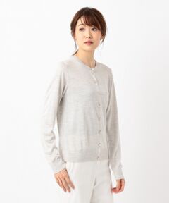 【Class Lounge】SILK WASHABLE カーディガン