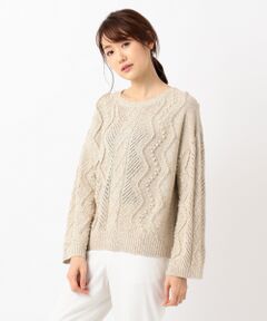 【Class Lounge】PEARL TWEED ニット