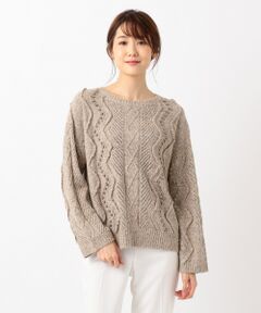 【Class Lounge】PEARL TWEED ニット