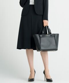 自由区 / ジユウク ミニ・ひざ丈スカート | 【洗える】BRICK 2WAY スカート