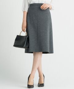 自由区 / ジユウク ミニ・ひざ丈スカート | 【マガジン掲載】ウォッシャブルウール セミフレアースカート(検索番号N24)