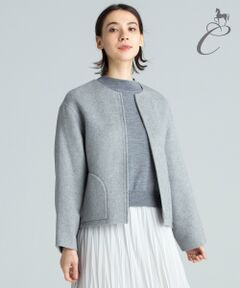 【Class Lounge】PURE CASHMERE ブルゾン