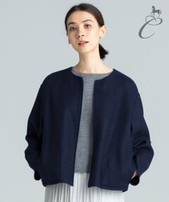 【Class Lounge】PURE CASHMERE ブルゾン