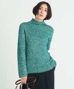 自由区 / ジユウク ニット・セーター | 【亜希さん着用】イタリア LINEAPIU  ツイードニット(検索番号R39)