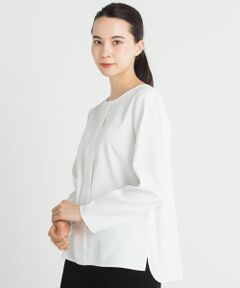 【洗える】CUPRA COTTON CLOTH ブラウス