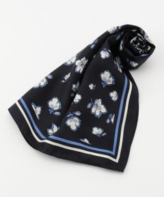自由区 / ジユウク バンダナ・スカーフ | フラワープリント スカーフ