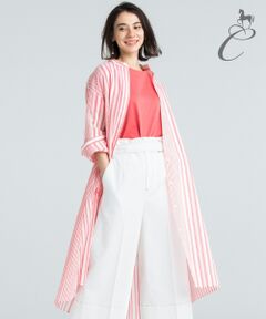 【Class Lounge】COTTON SILK シャツワンピース