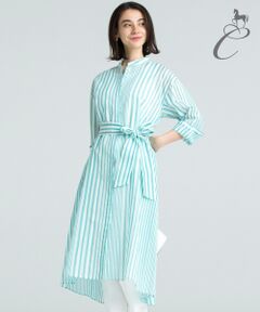 【Class Lounge】COTTON SILK シャツワンピース