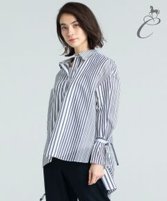 【Class Lounge】COTTON SILK シャツチュニック