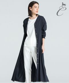 【Class Lounge】FEATHER LINEN シャツワンピース