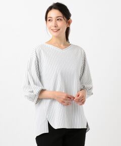 【接触冷感】NEW TWIST PLAIN JESEY ボリュームスリーブ カットソー