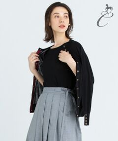 【Class Lounge】WASHABLE SILK カーディガン