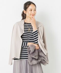 【Sサイズ有】SNOW WOOL ストレッチ ニットジャケット