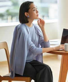 【Sサイズ有】WORSTED WOOL ニットプルオーバー