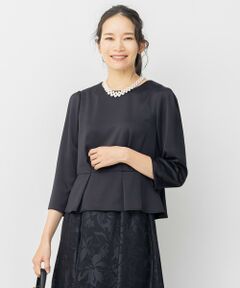 自由区 / ジユウク シャツ・ブラウス | 【Sサイズ有】ペプラム ブラウス
