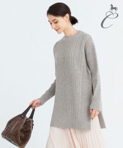 【Class Lounge】BIAGIOLI CASHMERE アラン模様ニット