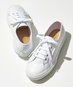 【SUPERGA】WHITE LEATHER スニーカー