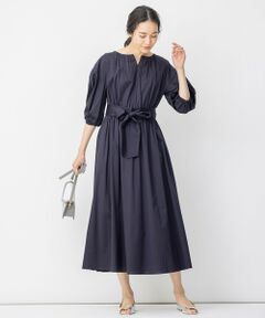 自由区 / ジユウク ロング・マキシ丈ワンピース | 【Sサイズ有】46G JERSEY ボリュームスリーブ ワンピース