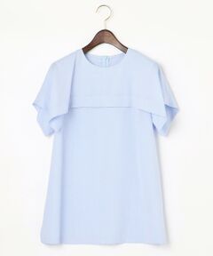 自由区 / ジユウク シャツ・ブラウス | 【Class Lounge】ソメロス スクエアカラー ブラウス