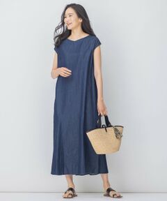 【WEB限定カラー有】ライトオンスデニム ワンピース