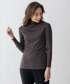 自由区 / ジユウク カットソー | 【Sサイズ有】テンセルカシミヤ ハイネックカットソー