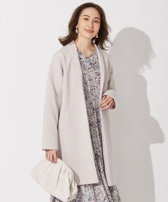 自由区 / ジユウク その他アウター | 【軽量・洗える】ガウンニット コート