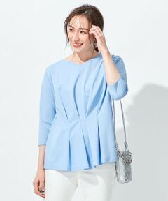 自由区 / ジユウク カットソー | 【放湿性/保湿性】イージートップス タックディテール カットソー