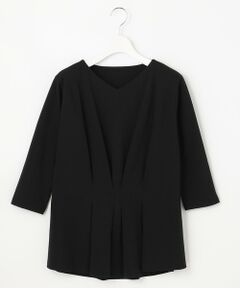 自由区 / ジユウク カットソー | 【放湿性/保湿性】イージートップス タックディテール カットソー