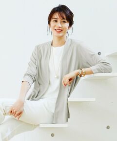 自由区 / ジユウク カーディガン・ボレロ | 【保湿性/吸湿性/吸水速乾/接触冷感/UVケア】ハンディカーディガン ショート