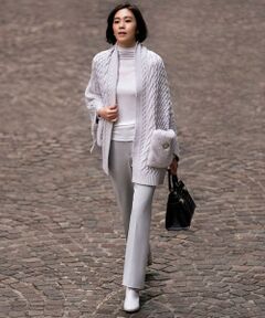 自由区 / ジユウク その他パンツ | 【WEB限定カラーあり/洗える/撥水加工】TRギャバ ストレートパンツ