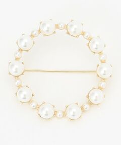 自由区 / ジユウク ネックレス・ペンダント・チョーカー | サークルパールブローチ