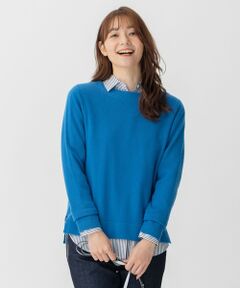 自由区 / ジユウク ニット・セーター | 【洗える】ピュアカシミヤミルド ボートネック プルオーバー