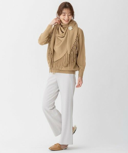 自由区 / ジユウク ブローチ・コサージュ | クラシックホワイトブローチ | 詳細1