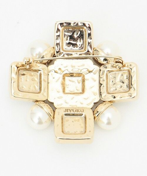 自由区 / ジユウク ブローチ・コサージュ | クラシックホワイトブローチ | 詳細2