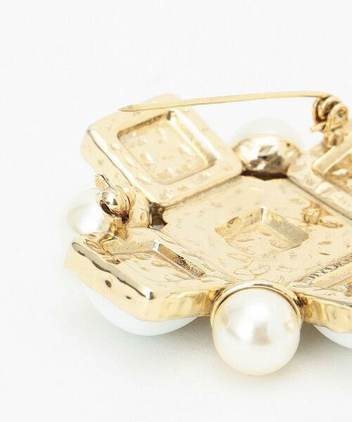 自由区 / ジユウク ブローチ・コサージュ | クラシックホワイトブローチ | 詳細3