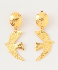 自由区 / ジユウク ピアス・イヤリング | 【CECILE ET JEANNE】鳩ロングイヤリング