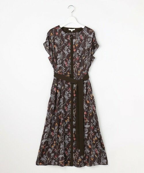自由区 / ジユウク ドレス | 【ご好評につき追加生産・新色追加】ハーバルフロープリント ワンピース | 詳細30